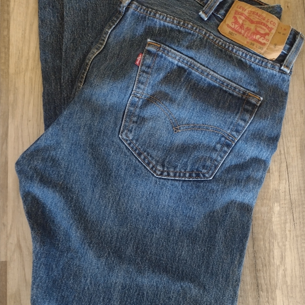 Levi's 501 Button Fly - Mens Size W38 L30